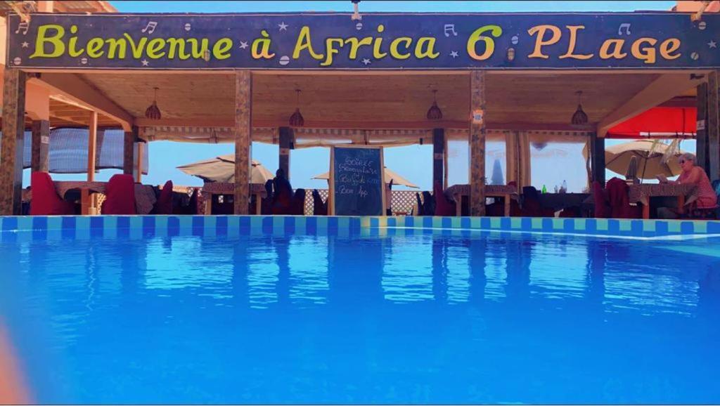 Hotel Africa 6 Plage Somone Exterior foto